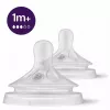 Philips Avent Natural Response silikónová cumlík stredný prietok 1M+ (balenie 2 ks)