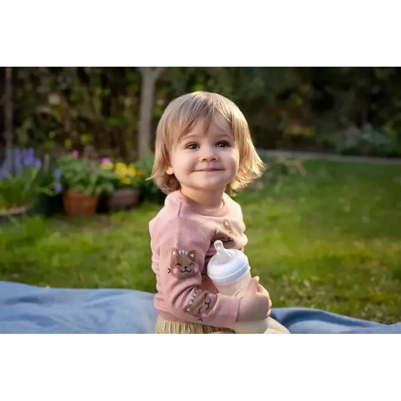Philips Avent Natural Response dojčenská fľaša 330 ml, cumlík s rýchlym prietokom, 3m+
