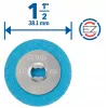 Dremel 2615S411DM brúsne kotúče, 38,1 mm, zrnitosť 180, balenie 3 ks