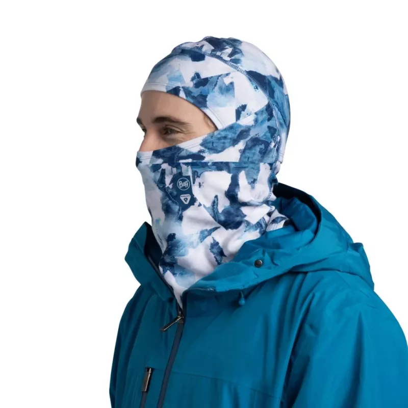 Buff Thermonet Balaclava s chlopňou - Synth Blue