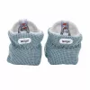 Lodger Slipper Ciumbelle bavlnené detské topánočky, 3-6 mesiacov, Ocean