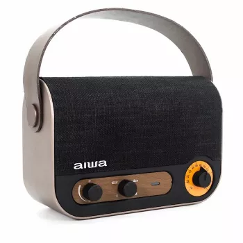 AIWA RBTU-600 prenosné Bluetooth rádio s FM, USB, AUX-in, MicroSD, nabíjateľnou batériou