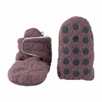 Lodger Slipper Folklore Fleece detské papuče, mauve, 12-18 mesiacov