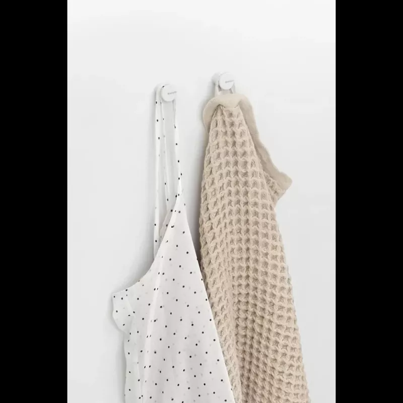 Brabantia MindSet háčik na uteráky, balenie 2 ks, Mineral Fresh White