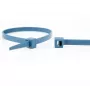 WKK 15084671 kovom detekovateľná viazacia páska 150 x 3,6 mm modrá balenie 100 ks
