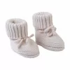 Lodger Slipper Folklore merino-vlnené detské topánky, Birke, 0-6 mesiacov