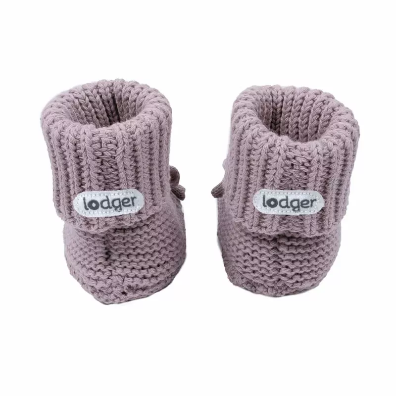 Lodger Slipper Knit detské topánky, Rosé, 0-6 mesiacov