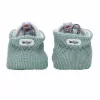 Lodger Slipper Ciumbelle bavlnené papuče, 3-6 mesiacov, bledo zelená