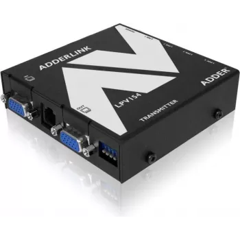 ADDER LPV154T AV extender vysielač – VGA & audio cez CATx, 300 m, čierny ALPV154T-IEC