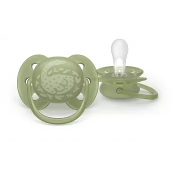 Philips Avent Ultra Soft cumlík Neutral, 18M+, balenie 2 ks