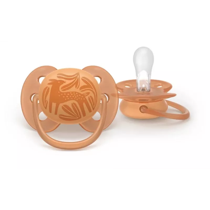 Philips Avent Ultra Soft cumlík Neutral, 18M+, balenie 2 ks