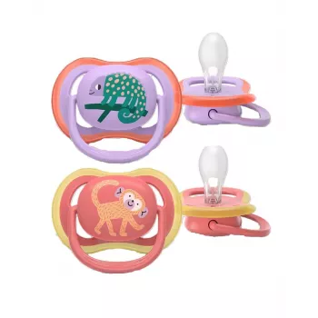 Philips AVENT Ultra Air Deco cumlík, 18M+, dievčenský, balenie 2 ks