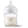 Philips Avent Natural Response sklenená detská fľaša 125 ml s cumlíkom pre novorodencov, 0m+