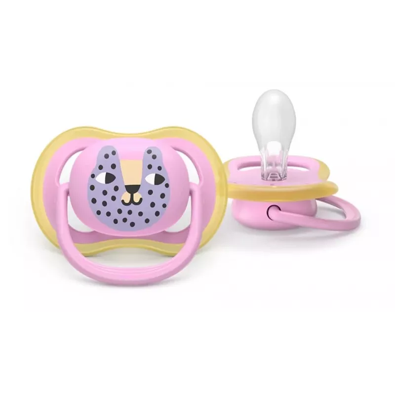 Philips Avent Ultra Air cumlík 6-18 mesiacov, balenie 2 ks, dievčenský