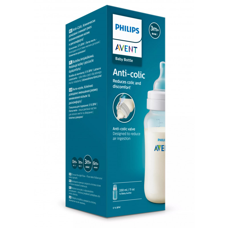 Philips Avent Anti-Colic detská fľaša 330 ml, 3m+