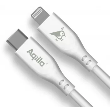 AQIILA 3SI836 USB-C na Lightning nabíjací a synchronizačný kábel 1m AQCBPBIC3SI836