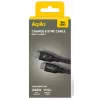 AQIILA USB-C na USB-C nabíjací a synchronizačný kábel 3 m čierny AQCBPBICB4BD881