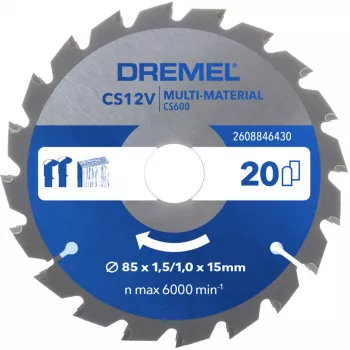 Dremel Multi-Material kotúč píly 85mm CS600 (2608846430)