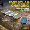 Aqiila Powerbird BS10 solárna powerbanka 10000 mAh čierna & oranžová