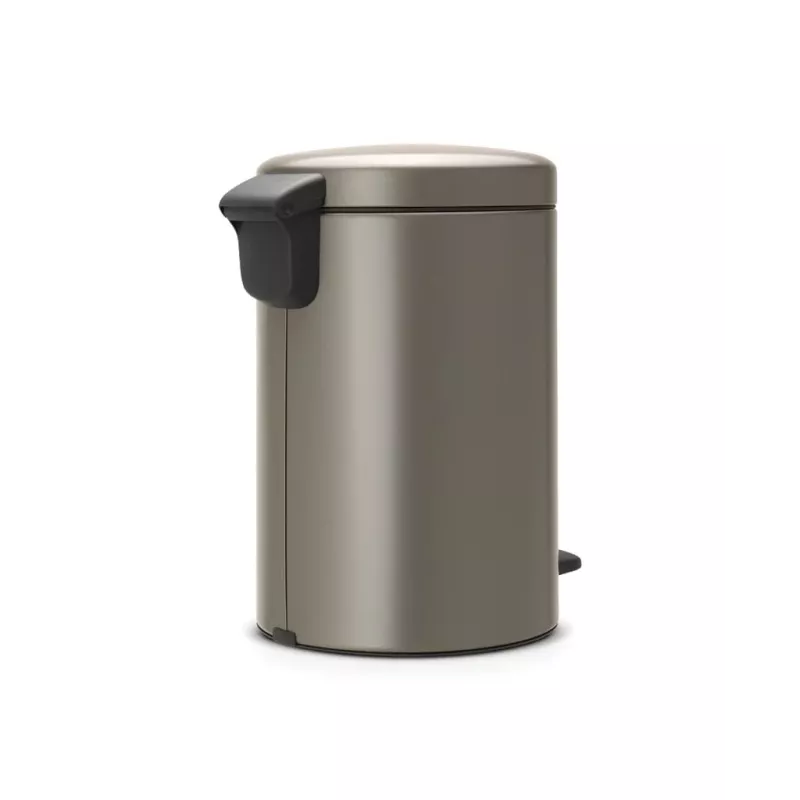 Brabantia NewIcon 12L pedálový odpadkový kôš, Platinum