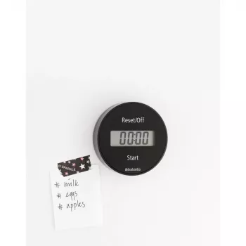 Brabantia kuchynská minútka s magnetom, tmavosivá