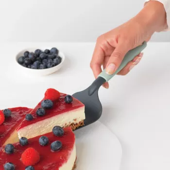Brabantia Profile Line krájač na tortu s vlnitým ostrie, matná oceľ
