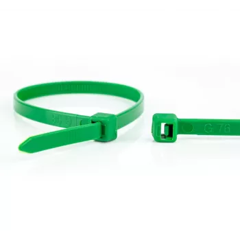 WKK zelené polyamidové viazacie pásky 300 x 3,6 mm, balenie 100 ks 110194571