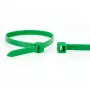 WKK zelené polyamidové viazacie pásky 300 x 3,6 mm, balenie 100 ks 110194571