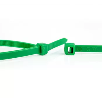 WKK zelené polyamidové viazacie pásky 300 x 3,6 mm, balenie 100 ks 110194571