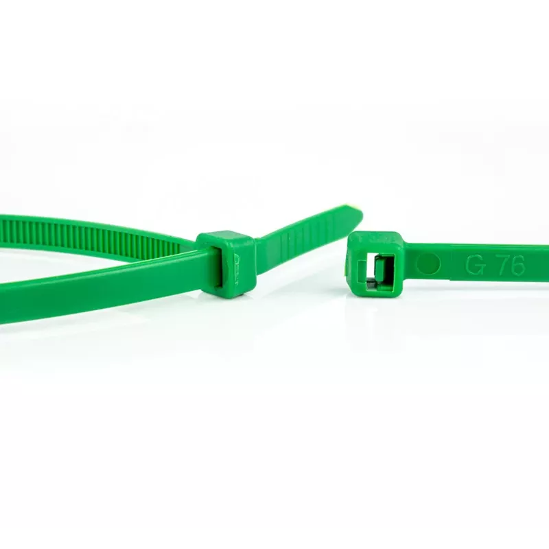 WKK zelené polyamidové viazacie pásky 300 x 3,6 mm, balenie 100 ks 110194571