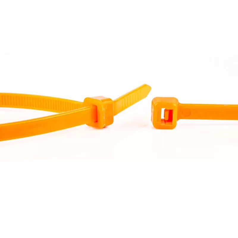 WKK viazacie pásky oranžové 300 x 3,6 mm, balenie 100 ks 110194371