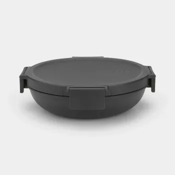 Brabantia Make & Take obedová misa 1L tmavosivá