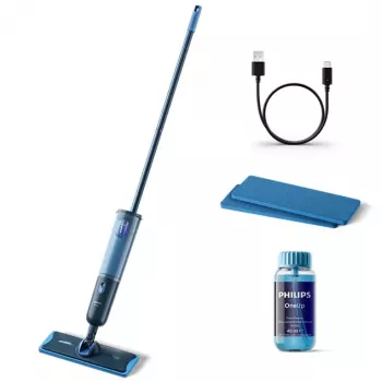 Philips OneUp Series 3000 bezdrôtový elektrický čistič tvrdých podláh, Deep Blue