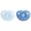 Philips Avent Soothie silikónový cumlík so silikónovým štítom, 0-6 mesiacov, balenie 2 ks
