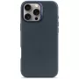 Decoded kožený kryt zadnej strany pre iPhone 16 Pro Max, kompatibilný s MagSafe, Navy
