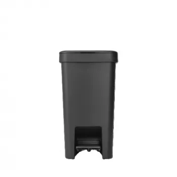 Brabantia StepUp 16L odpadkový kôš so šliapadlom tmavosivý