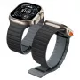 Spigen Athlex Air M náramok pre Apple Watch 44/45/46/49mm – čierny/sivý