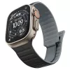 Spigen Athlex Air M náramok pre Apple Watch 44/45/46/49mm – čierny/sivý