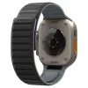 Spigen Athlex Air M náramok pre Apple Watch 44/45/46/49mm – čierny/sivý