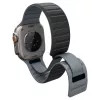 Spigen Athlex Air M náramok pre Apple Watch 44/45/46/49mm – čierny/sivý