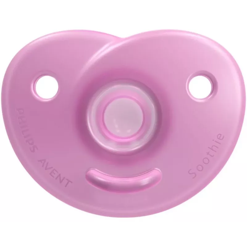 Philips Avent Soothie silikónový cumlík so silikónovým štítom, 0-6 mesiacov, balenie 2 ks