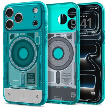 Spigen C1 Ultra Hybrid MagSafe puzdro pre iPhone 17 Pro / 18 Pro – Bondi Blue