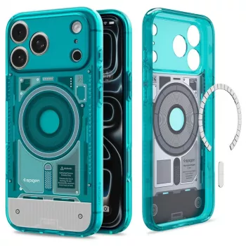Spigen C1 Ultra Hybrid MagSafe puzdro pre iPhone 17 Pro / 18 Pro – Bondi Blue