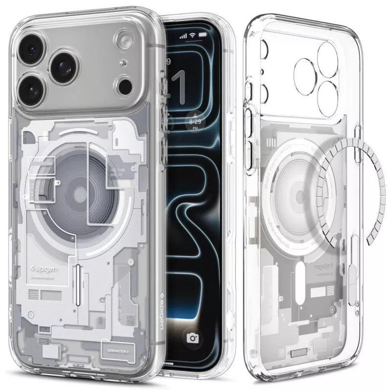 Spigen Ultra Hybrid MagSafe iPhone 17 Pro Max / 18 Pro Max Zero One biela