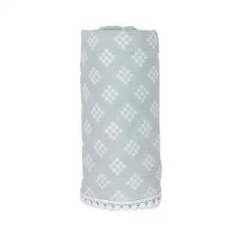 Lodger Swaddle Tribe mušelínová bavlnená zavinovačka 120x120 cm Ice Flow