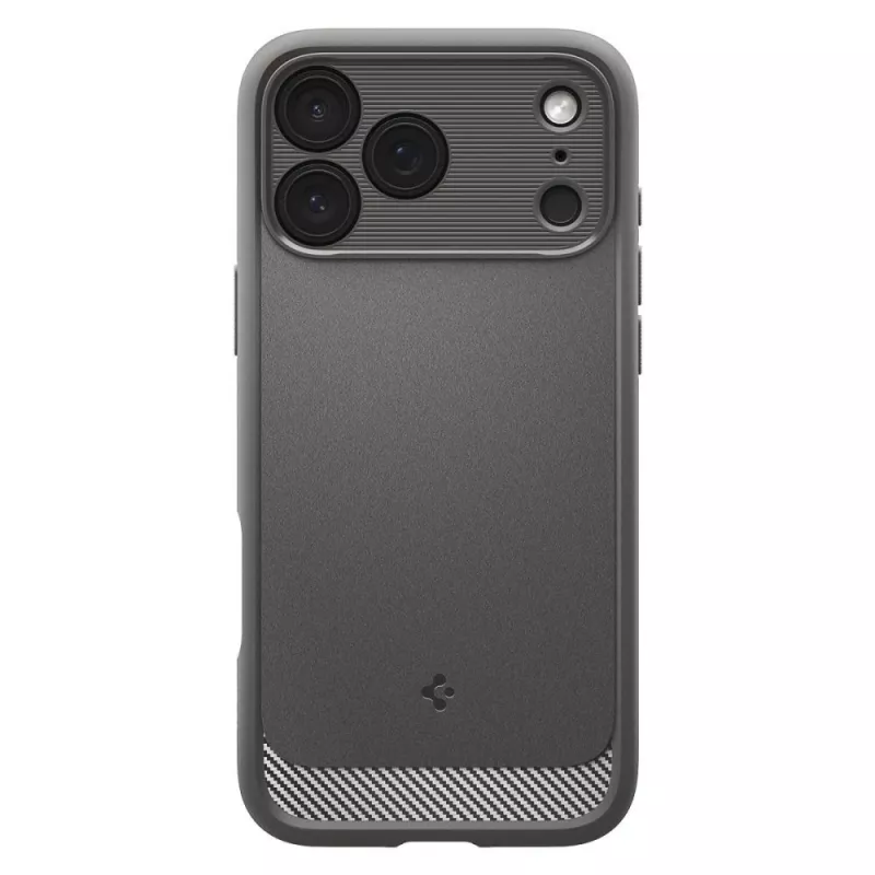 Spigen Rugged Armor Mag MagSafe puzdro pre iPhone 17 Pro / 18 Pro - sivá