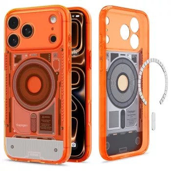 Spigen Ultra Hybrid Mag C1 puzdro pre iPhone 17 Pro Max / 18 Pro Max – mandarínková
