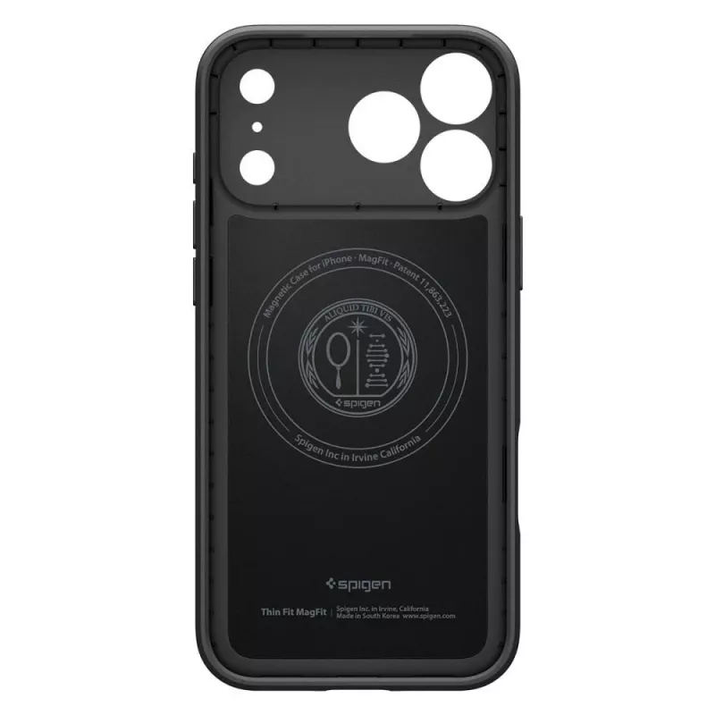 Spigen Thin Fit MagSafe puzdro pre iPhone 17 Pro Max / 18 Pro Max - čierna