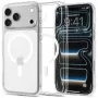 SPIGEN Ultra Hybrid MagSafe puzdro pre iPhone 17 Pro Max / 18 Pro Max – transparentná/biela