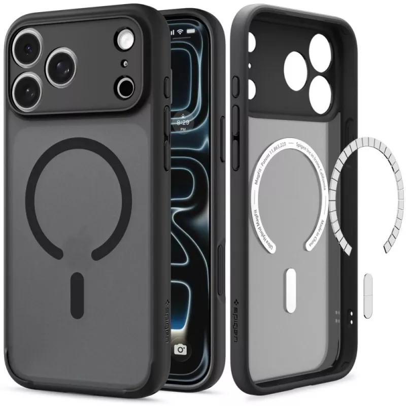 SPIGEN Ultra Hybrid MagSafe iPhone 17 Pro Max / 18 Pro Max frost čierna